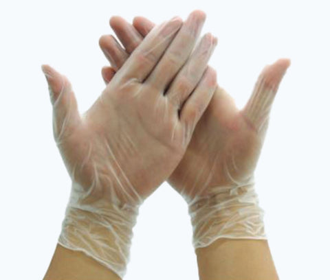 Vinyl Gloves - Exam Grade - Bulk case of 1,000 gloves